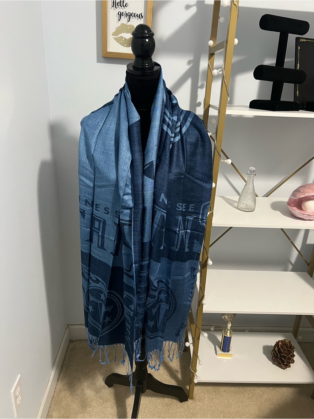 Tennessee Titans Forever Collectibles Blue Gradient Women's Scarf Wrap